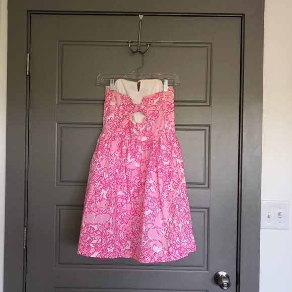 Pink Lilly Pulitzer dress - Picture 4 of 6